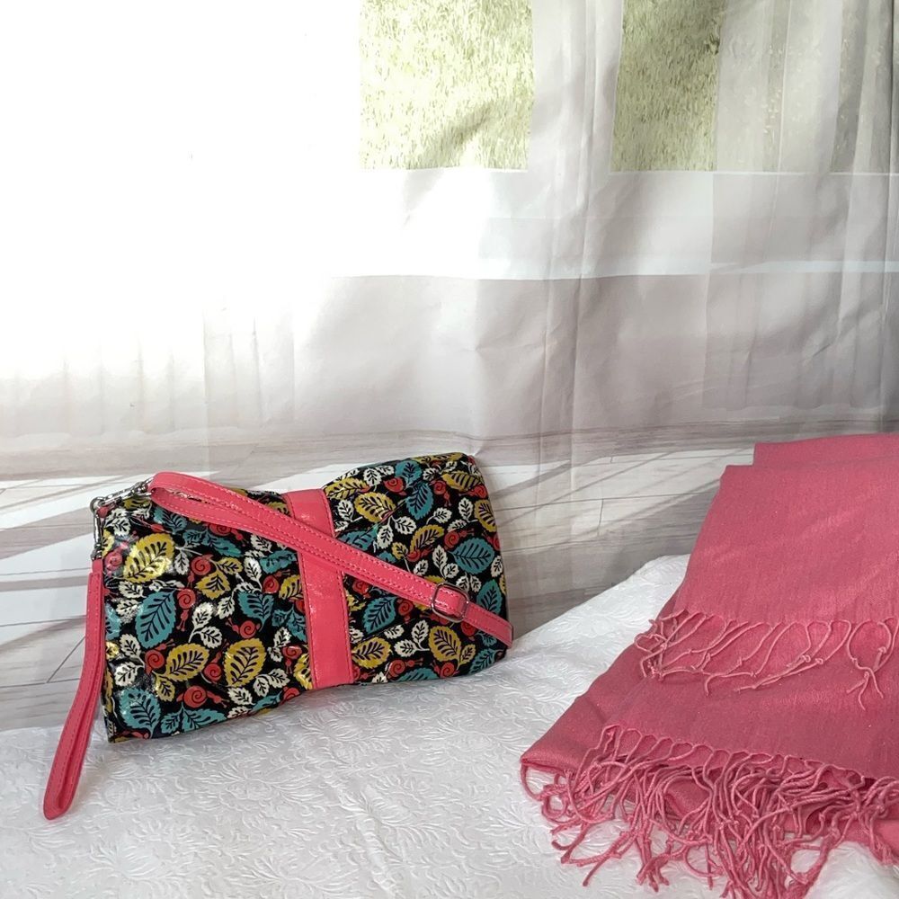 Vera Bradley Frill Coated Canvas Crossbody